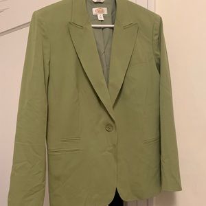 Talbots Green Ladies Blazer, Size 8, Stretch